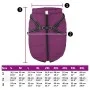 Waterproof reflective harness dog coat 4XL purple by , Clothes for dogs - Ref: Foro24-4019643, Price: 24,20 €, Discount: %