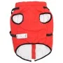 Abrigo para perro con arnés impermeable reflectante 4XL rojo de , Ropa para perros - Ref: Foro24-4019889, Precio: 23,52 €, De...