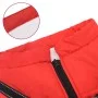 Abrigo para perro con arnés impermeable reflectante 4XL rojo de , Ropa para perros - Ref: Foro24-4019889, Precio: 23,52 €, De...
