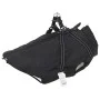 Wasserdichter reflektierender Hundemantel mit Geschirr 6XL in Schwarz von , Kleidung für Hunde - Ref: Foro24-4019648, Preis: ...