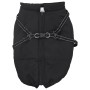 Wasserdichter reflektierender Hundemantel mit Geschirr 6XL in Schwarz von , Kleidung für Hunde - Ref: Foro24-4019648, Preis: ...