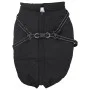 Wasserdichter reflektierender Hundemantel mit Geschirr 6XL in Schwarz von , Kleidung für Hunde - Ref: Foro24-4019648, Preis: ...