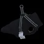 Abrigo para perro con arnés impermeable reflectante S negro de , Ropa para perros - Ref: Foro24-4019907, Precio: 19,12 €, Des...