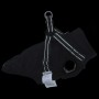 Black waterproof reflective harness dog coat by , Clothes for dogs - Ref: Foro24-4019907, Price: 19,48 €, Discount: %