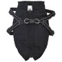 Wasserdichter reflektierender Hundemantel mit integriertem Geschirr, Größe 2XL in Schwarz. von , Kleidung für Hunde - Ref: Fo...
