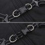 Wasserdichter reflektierender Hundemantel mit integriertem Geschirr, Größe 2XL in Schwarz. von , Kleidung für Hunde - Ref: Fo...