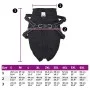 Abrigo para perro con arnés impermeable reflectante 2XL negro de , Ropa para perros - Ref: Foro24-4019911, Precio: 21,86 €, D...