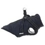 Abrigo perro con arnés impermeable reflectante S azul marino de , Ropa para perros - Ref: Foro24-4019913, Precio: 19,21 €, De...