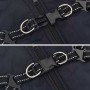 Abrigo perro con arnés impermeable reflectante S azul marino de , Ropa para perros - Ref: Foro24-4019913, Precio: 19,60 €, De...