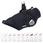 Abrigo perro con arnés impermeable reflectante S azul marino de , Ropa para perros - Ref: Foro24-4019913, Precio: 19,21 €, De...