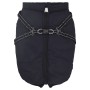 Hundemantel mit reflektierendem wasserdichtem Geschirr 3XL Marineblau von , Kleidung für Hunde - Ref: Foro24-4019918, Preis: ...