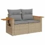 Garden sofa set with 6-piece synthetic rattan beige cushions by , Garden sets - Ref: Foro24-3325972, Price: 399,75 €, Discoun...