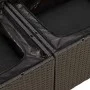4-piece garden sofa set with black synthetic rattan cushions by , Garden sets - Ref: Foro24-3326003, Price: 263,95 €, Discoun...