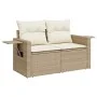 Garden sofa set with 4-piece synthetic rattan beige cushions by , Garden sets - Ref: Foro24-3325454, Price: 331,92 €, Discoun...