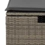 6-piece garden furniture set with gray synthetic rattan cushions by , Garden sets - Ref: Foro24-3326057, Price: 371,34 €, Dis...