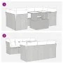 Gartensofagarnitur 7-teilig mit Kissen aus synthetischem Rattan in Beige. von , Gartensets - Ref: Foro24-3326110, Preis: 504,...