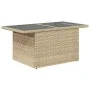 Gartensofa-Set mit 9-teiligen Kissen aus synthetischem Rattan in Beige. von , Gartensets - Ref: Foro24-3326209, Preis: 647,98...