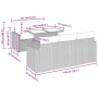 Gartensofa-Set mit 6-teiligen Kissen aus synthetischem Rattan in Beige. von , Gartensets - Ref: Foro24-3326249, Preis: 536,01...