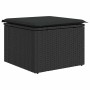 6-piece garden sofa set with black synthetic rattan cushions by , Garden sets - Ref: Foro24-3326296, Price: 440,08 €, Discoun...