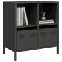 Cold-rolled black steel sideboard 68x39x73.5 cm by , Sideboards - Ref: Foro24-851358, Price: 82,80 €, Discount: %