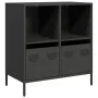 Cold-rolled black steel sideboard 68x39x73.5 cm by , Sideboards - Ref: Foro24-851358, Price: 82,80 €, Discount: %