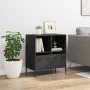Cold-rolled black steel sideboard 68x39x73.5 cm by , Sideboards - Ref: Foro24-851358, Price: 82,80 €, Discount: %