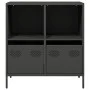 Cold-rolled black steel sideboard 68x39x73.5 cm by , Sideboards - Ref: Foro24-851358, Price: 82,80 €, Discount: %