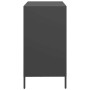 Aparador de acero laminado en frío negro 68x39x73,5 cm de , Aparadores - Ref: Foro24-851358, Precio: 83,51 €