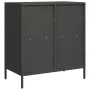 Cold-rolled black steel sideboard 68x39x73.5 cm by , Sideboards - Ref: Foro24-851358, Price: 82,80 €, Discount: %