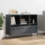 Kaltgewalzter Stahlschrank in Anthrazitgrau 101,5x39x73,5 cm von , Sideboards - Ref: Foro24-851366, Preis: 168,71 €, Rabatt: %