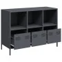 Kaltgewalzter Stahlschrank in Anthrazitgrau 101,5x39x73,5 cm von , Sideboards - Ref: Foro24-851366, Preis: 168,71 €, Rabatt: %