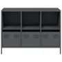 Kaltgewalzter Stahlschrank in Anthrazitgrau 101,5x39x73,5 cm von , Sideboards - Ref: Foro24-851366, Preis: 168,71 €, Rabatt: %