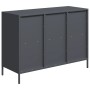 Kaltgewalzter Stahlschrank in Anthrazitgrau 101,5x39x73,5 cm von , Sideboards - Ref: Foro24-851366, Preis: 170,85 €, Rabatt: %