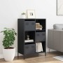 Anthracite gray steel sideboard 68x39x103.5 cm by , Sideboards - Ref: Foro24-851408, Price: 120,47 €, Discount: %