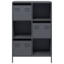 Anthracite gray steel sideboard 68x39x103.5 cm by , Sideboards - Ref: Foro24-851408, Price: 120,47 €, Discount: %
