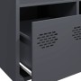 Anthracite gray steel sideboard 68x39x103.5 cm by , Sideboards - Ref: Foro24-851408, Price: 120,47 €, Discount: %