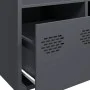 Anthracite gray steel sideboard 68x39x103.5 cm by , Sideboards - Ref: Foro24-851408, Price: 119,38 €, Discount: %