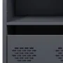 Anthracite gray steel sideboard 68x39x103.5 cm by , Sideboards - Ref: Foro24-851408, Price: 119,38 €, Discount: %