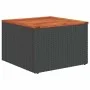 Garden sofa set with 9-piece black synthetic rattan cushions by , Garden sets - Ref: Foro24-3325773, Price: 506,55 €, Discoun...