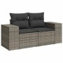 Set de muebles de jardín 6 pzas y cojines ratán sintético gris de , Conjuntos de jardín - Ref: Foro24-3325868, Precio: 362,75...