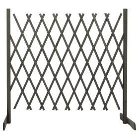 Fenced garden fence made of solid gray fir wood 180x100 cm by vidaXL, fence panels - Ref: Foro24-314829, Price: 28,81 €, Disc...
