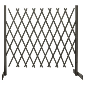 Gitter Gartenzaun massives Tannenholz grau 180x100 cm von vidaXL, Zaunpaneele - Ref: Foro24-314829, Preis: 27,21 €, Rabatt: %
