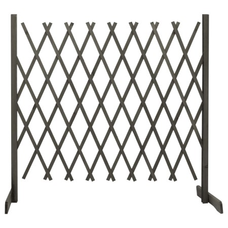 Gitter Gartenzaun massives Tannenholz grau 180x100 cm von vidaXL, Zaunpaneele - Ref: Foro24-314829, Preis: 27,21 €, Rabatt: %
