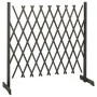 Fenced garden fence made of solid gray fir wood 180x100 cm by vidaXL, fence panels - Ref: Foro24-314829, Price: 28,81 €, Disc...