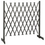 Gitter Gartenzaun massives Tannenholz grau 180x100 cm von vidaXL, Zaunpaneele - Ref: Foro24-314829, Preis: 27,21 €, Rabatt: %
