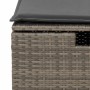 6-piece garden furniture set with gray synthetic rattan cushions by , Garden sets - Ref: Foro24-3325784, Price: 357,06 €, Dis...