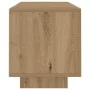 Mueble de TV luces LED madera roble artisan 160x35x40 cm de , Muebles TV - Ref: Foro24-856360, Precio: 126,99 €, Descuento: %
