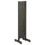 Fenced garden fence made of solid gray fir wood 180x100 cm by vidaXL, fence panels - Ref: Foro24-314829, Price: 28,81 €, Disc...