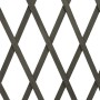 Gitter Gartenzaun massives Tannenholz grau 180x100 cm von vidaXL, Zaunpaneele - Ref: Foro24-314829, Preis: 27,21 €, Rabatt: %