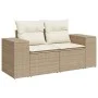 Set of 7-piece garden sofas and cushions synthetic rattan beige by , Garden sets - Ref: Foro24-3326829, Price: 586,00 €, Disc...